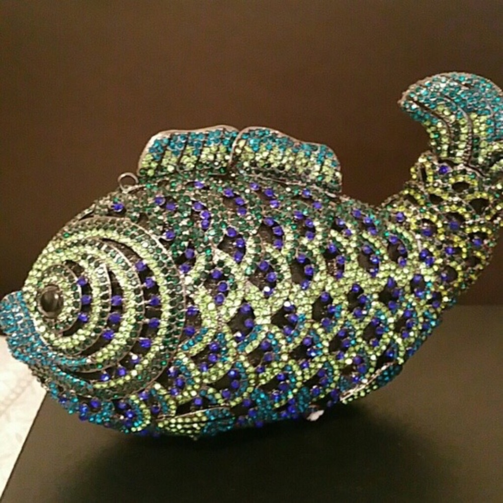 Natasha Couture Fish Clutch